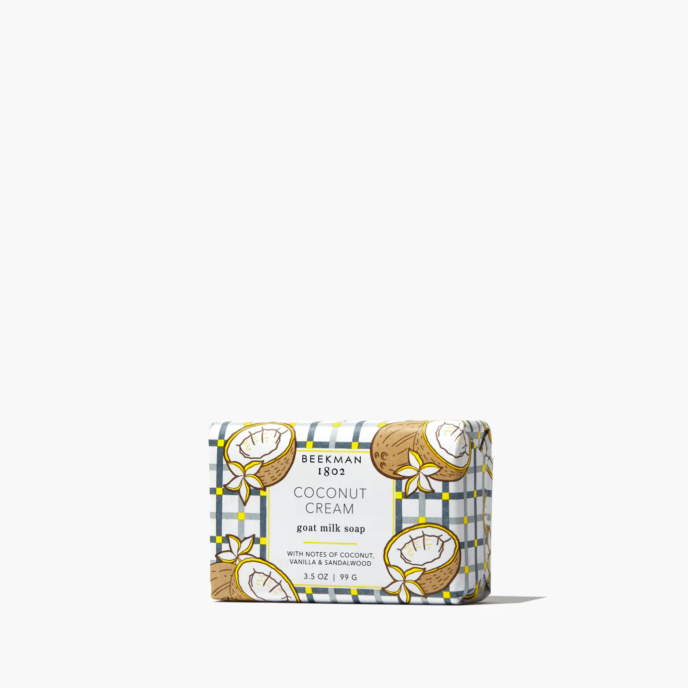 Coconut Cream Palm-Sized Goat Milk Soap