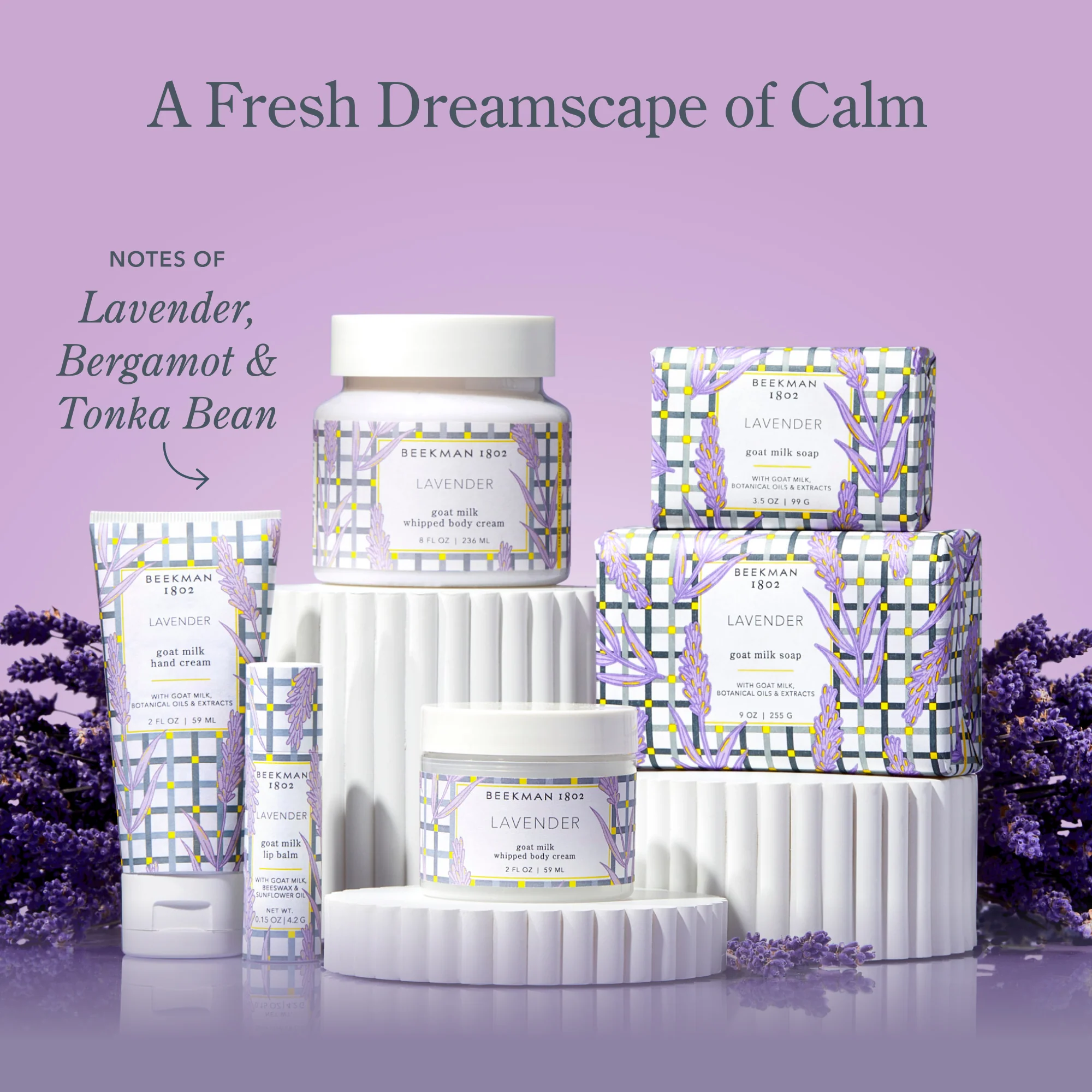 Lavender Macaron Lip Balm Set of 3 - Image 4