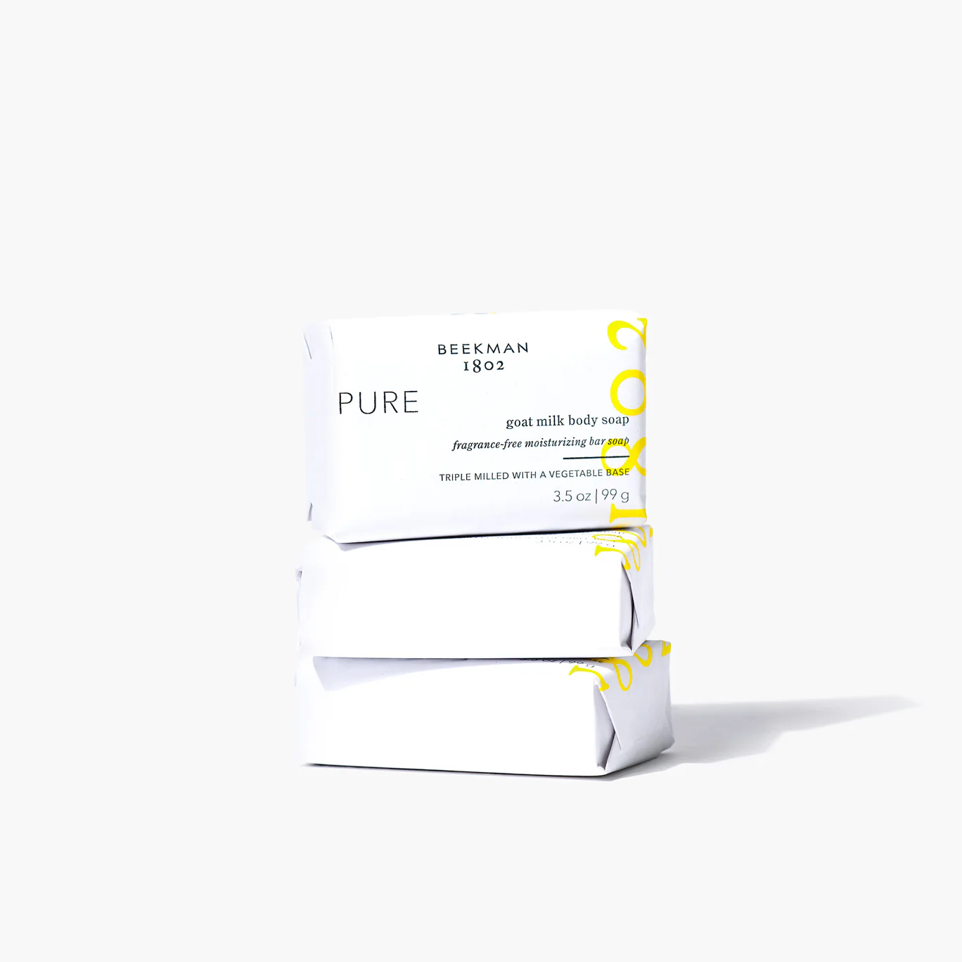 Pure 3-Pack Palm-Sized Bar Soap Set